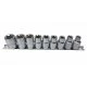 Nástrčné kľúče 1/2" vnútorný torx E10-E24 9ks M66421