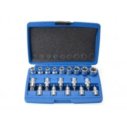 Sada nástrčných kľúčov TORX a E-TORX FT2219