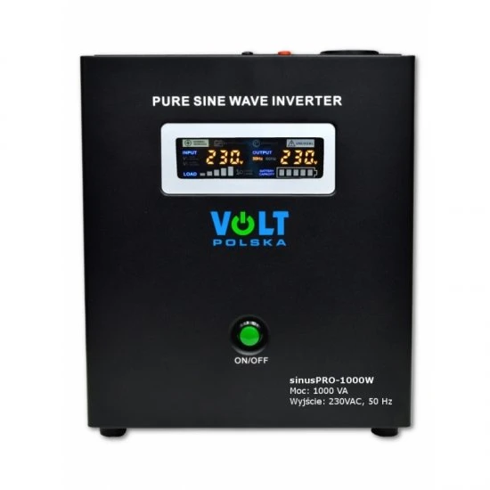 Záložný zdroj ku kotlu Volt sinus PRO 700/1000W 12V závesný