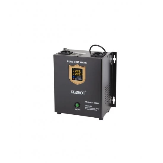 Záložný zdroj závesný Kemot PROsinus 300W 12V/230V URZ3408