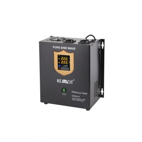 Záložný zdroj závesný Kemot PROsinus 700W 12V/230V URZ3410