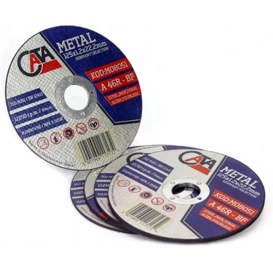 Rezný kotúč na kov 125 x 1.2 x 22.2 mm M08051