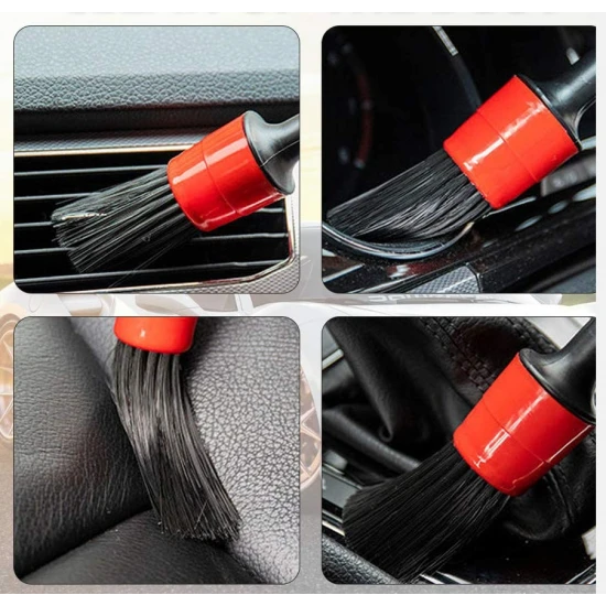 Čistiace štetce 20-40mm na car detailing 5ks FT05P