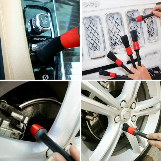 Čistiace štetce 20-40mm na car detailing 5ks FT05P