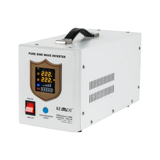 Záložný zdroj Kemot PROsinus 700W 12V/230V biely URZ3406